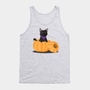 Pumpkin Cat Tank Top